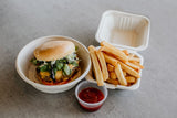Kids Cheese burger & chips